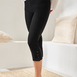 Tribal Flatten It Pull On Capri