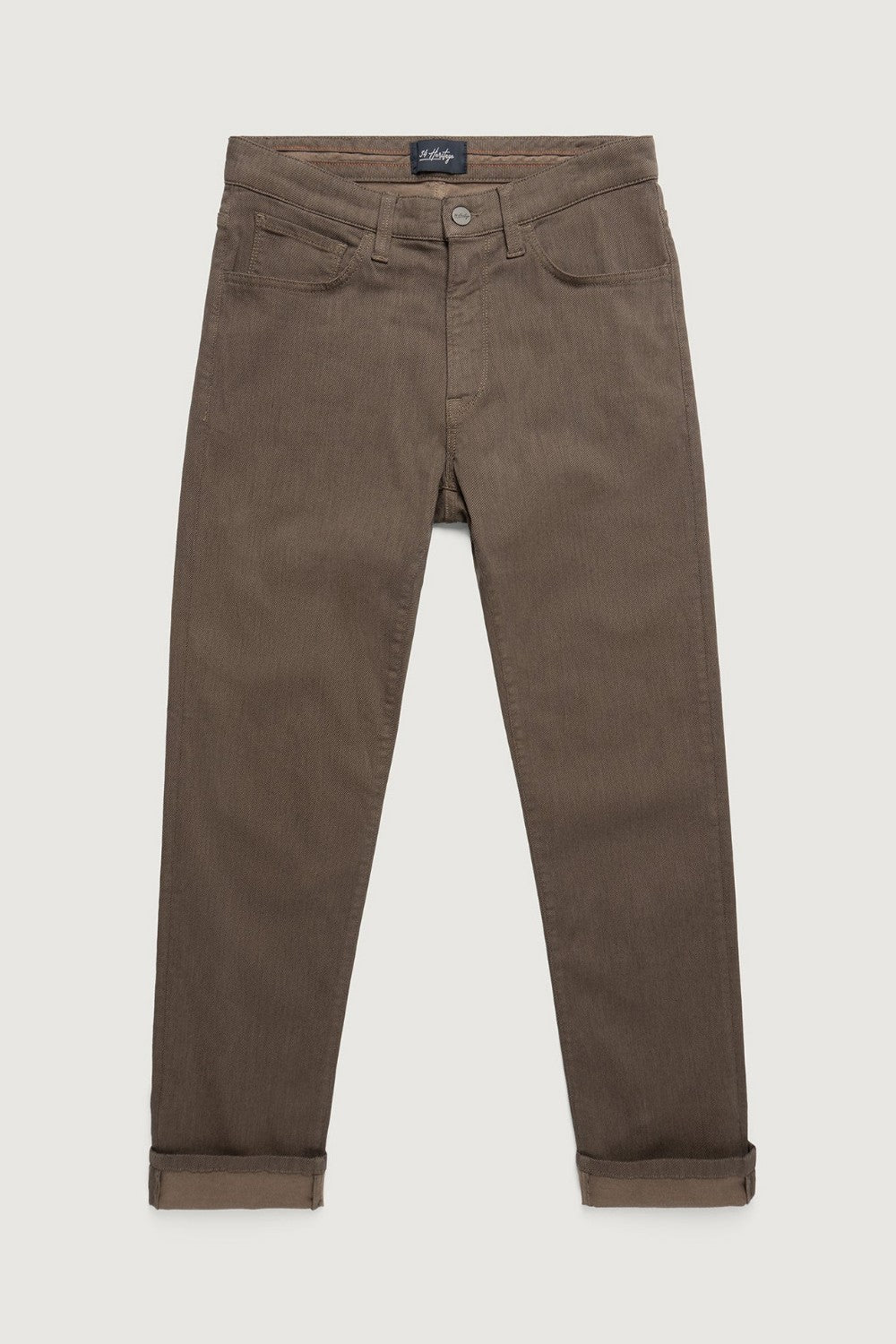 Brown pants on a white background