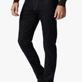 These jeans are made from the softest denim yet, that has a higher proportion of viscose and cotton for superior flexibility. Detailed with tonal hardware and contrast stitching, this mid-weight staple elevates any ensemble with its superior comfort, soft hand feel, and exceptional stretch.