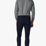 The Ink Rome features a rich dark indigo wash in a denim fabric that can easily get dressed up for any occasion. Features updated flat rivets and a rolled waistband for an ultra modern look. Luxurious stretch fabrication make these ultra comfortable.