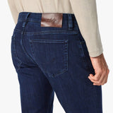 Elevate any occasion in this pair of sleek, dark-wash jeans cut from denim with a luxe look and feel. Made for movement with a higher proportion of elastance, this pair still maintains the texture of an authentic jean. A modern straight leg feels just roomy enough while flattering from every angle.