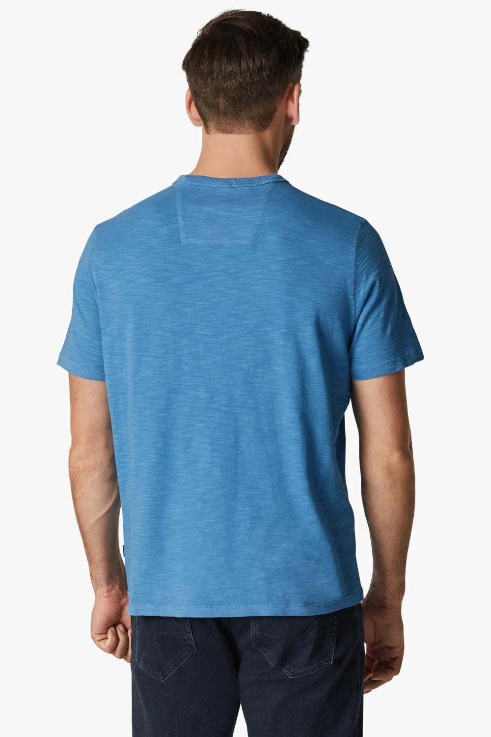 Cut for a comfortable fit from lightweight slub cotton-jersey, our new crewneck t-shirts are versatile base layer that will pair perfectly with your favourite denim.

Our slub knit tees are crafted from high-quality 100% BCI cotton and combed for exceptional texture and softness.