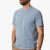 Cut for a comfortable fit from lightweight slub cotton-jersey, our new crewneck t-shirts are versatile base layer that will pair perfectly with your favourite denim.Our slub knit tees are crafted from high-quality 100% BCI cotton and combed for exceptional texture and softness.