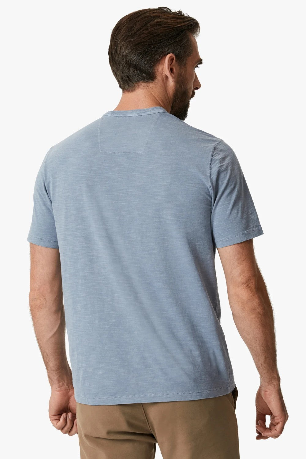 Cut for a comfortable fit from lightweight slub cotton-jersey, our new crewneck t-shirts are versatile base layer that will pair perfectly with your favourite denim.Our slub knit tees are crafted from high-quality 100% BCI cotton and combed for exceptional texture and softness.