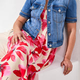 Tribal Comfort Stretch Denim Jacket