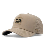 Our Odysea Stacked HYDRO was engineered with a hydrophobic technology on the crown panels designed to bead away water and prevent absorption. Constructed with durable materials the hats are water repellant, floatable, and breathable.