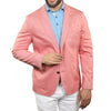 This jacket is the quintessential crossover piece between casual and business casual. Our Jackson sport coat is fully deconstructed.