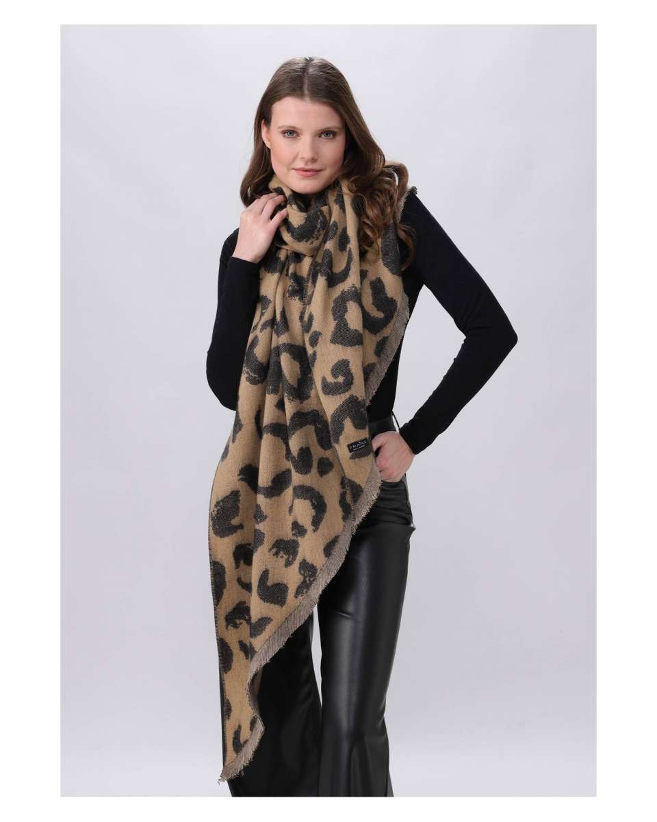 Ladies scarf mod. Fragola, PASHMINA