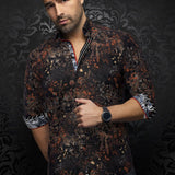 shirt casual dress fashion for men 98% cotton and 2% Spandex for optimum comfort. Distinguish yourself with contrasting patterns and sophisticated details. Comfortable with premium stretch cotton fabric.&nbsp;