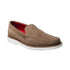 This elegant and refined tan loafer features a bold red sole, adding a modern touch to a classic design. Crafted from high-quality materials, it offers optimum comfort while being perfect for both formal and casual occasions. Its timeless style makes it a must-have for any sophisticated wardrobe.