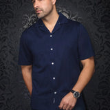 Fashionable casual dress shirt for men in mercerized cotton for optimum comfort. Distinguish yourself with modern embossing and sophisticated details. Comfortable with premium stretch cotton fabric.