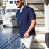 Fashionable casual dress shirt for men in mercerized cotton for optimum comfort. Distinguish yourself with modern embossing and sophisticated details. Comfortable with premium stretch cotton fabric.