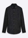 James long-sleeved shirt in OoohCotton with point collar, French placket, adjustable notched cuffs, genuine shell buttons and a curved hemline.
