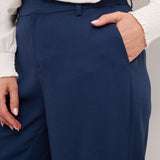 The Cream Cocamia Pant is a versatile and stylish addition to any wardrobe. With its blue colour, this pant offers a sleek and sophisticated look. The zip and button closure, along with the elastic back waist, provide a comfortable fit for all-day wear. Complete with pockets and belt loops, this pant offers both style and functionality.