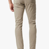 34 Heritage Cool Tapered Leg Pants In Mushroom Twill