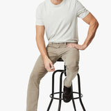34 Heritage Cool Tapered Leg Pants In Mushroom Twill