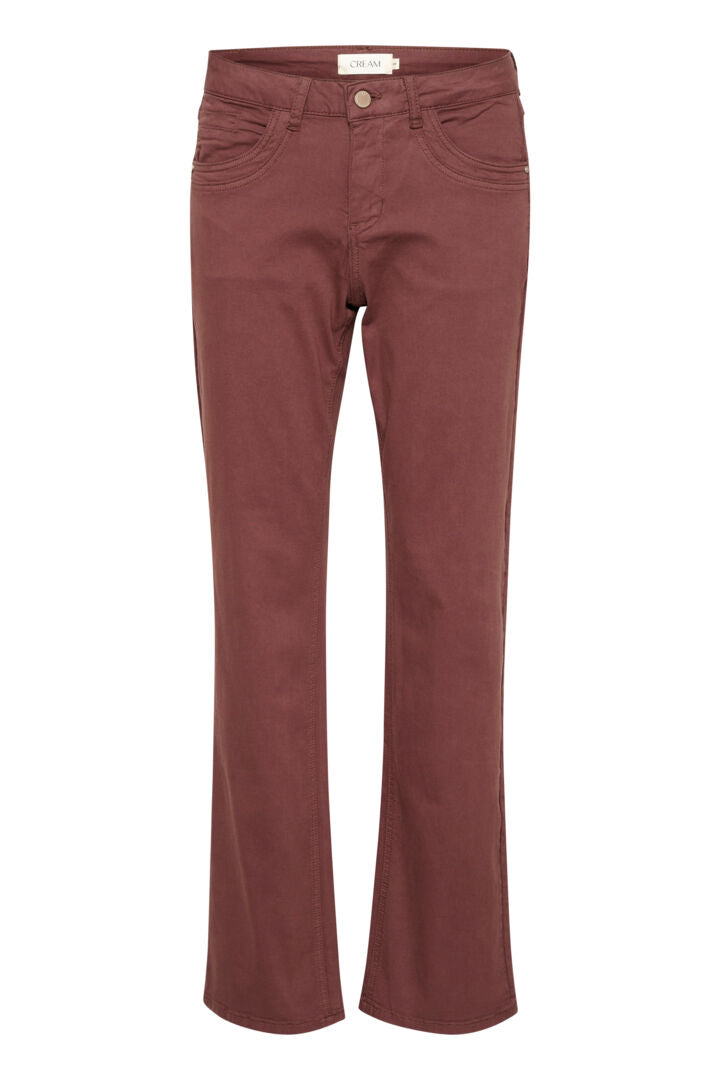 Discover the exceptional comfort and style of the Cream Ann Straight Leg Twill - Coco Fit. Made with a high-quality cotton blend, these coloured denim pants offer a luxurious feel and a flattering fit. Perfect for any casual occasion, these pants are a must-have for any wardrobe.