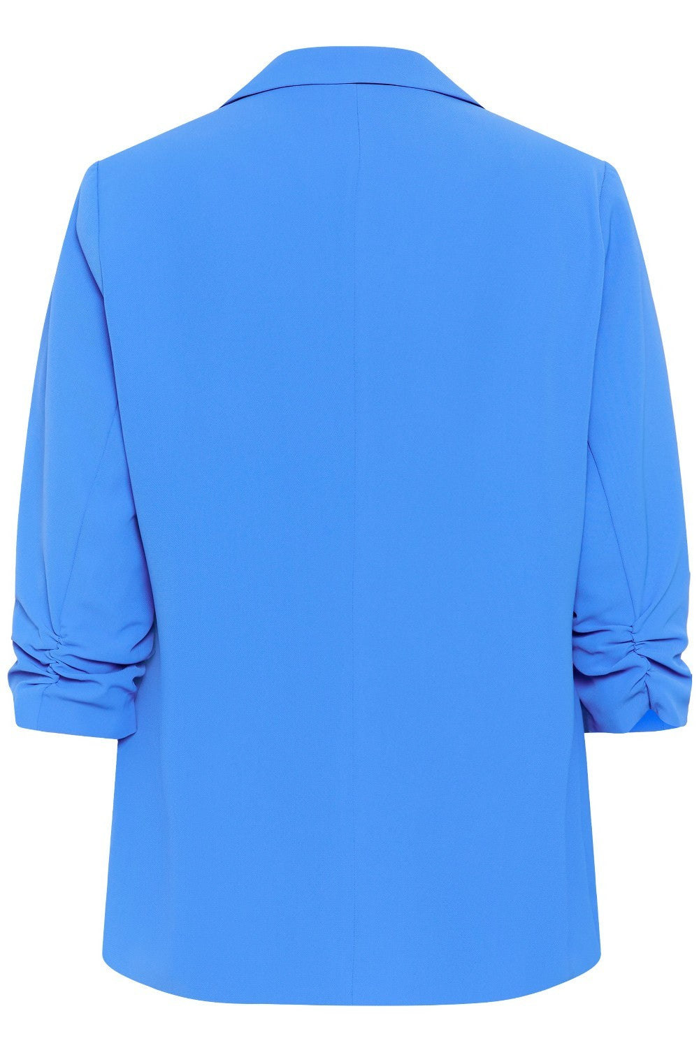 Blue blazer on a white background