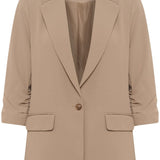 Cream Cocamia 3/4 Blazer
