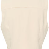 The Cream Cocamia Waistcoat is a versatile addition to any wardrobe. Its summer sand colour adds a touch of warmth, while its fully lined design provides comfort and durability. With a 3 button closure, it can be worn as part of a suit or dressed down with denim for a casual look. This waistcoat is a must-have for any fashion-forward individual.