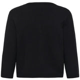 Black sweater on a white background