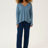 Cream Dela Knit Pullover