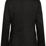 Black blazer on a white background