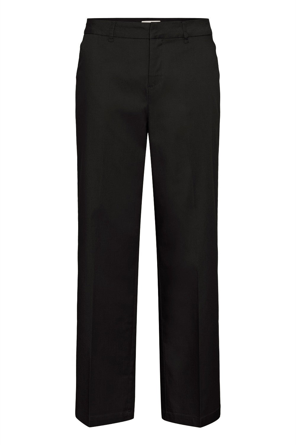 Black pants on a white background