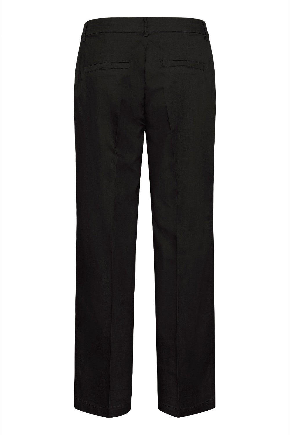 Black pants on a white background