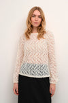 Feel beautiful and timeless in our Cream Gila Lace Blouse. The delicate lace adds an elegant touch to any ensemble.
