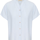 Effortlessly elevate your wardrobe with our Cream Lori Lace Shirt. This lightweight, full button front shirt makes for an easy and stylish addition to any outfit. The subtle lace detailing adds a touch of elegance, perfect for most occasions.