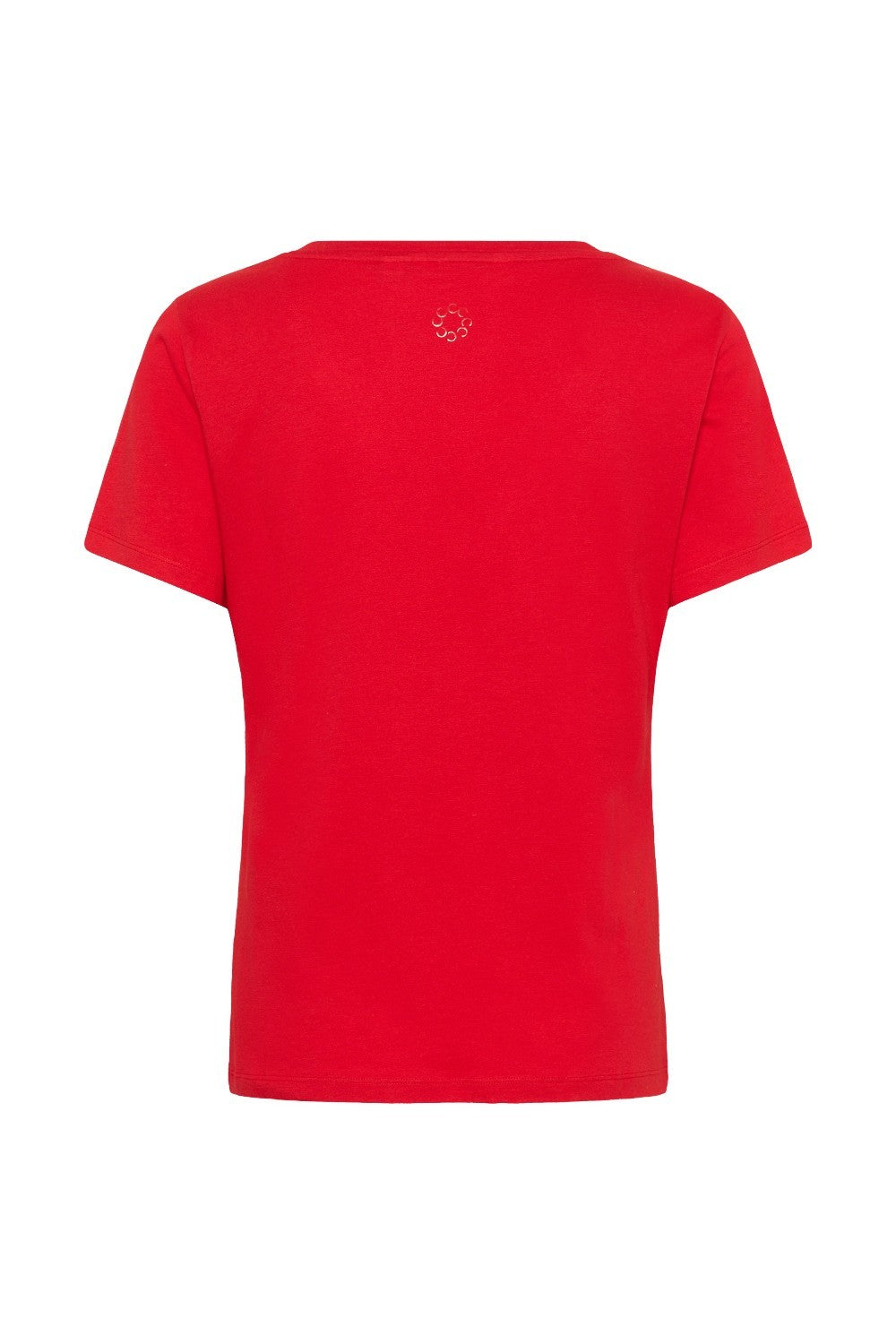 Red t-shirt on a white background