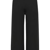 The Cream Saila Jersey Pant offers comfortable and effortless style with its pitch black colour, wide leg fit, and slip on comfort waist. Its pin tuck detailing and convenient pockets make them a versatile and functional addition to any wardrobe.