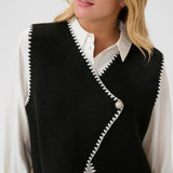 Cream Timmie Knit Vest
