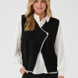 Cream Timmie Knit Vest