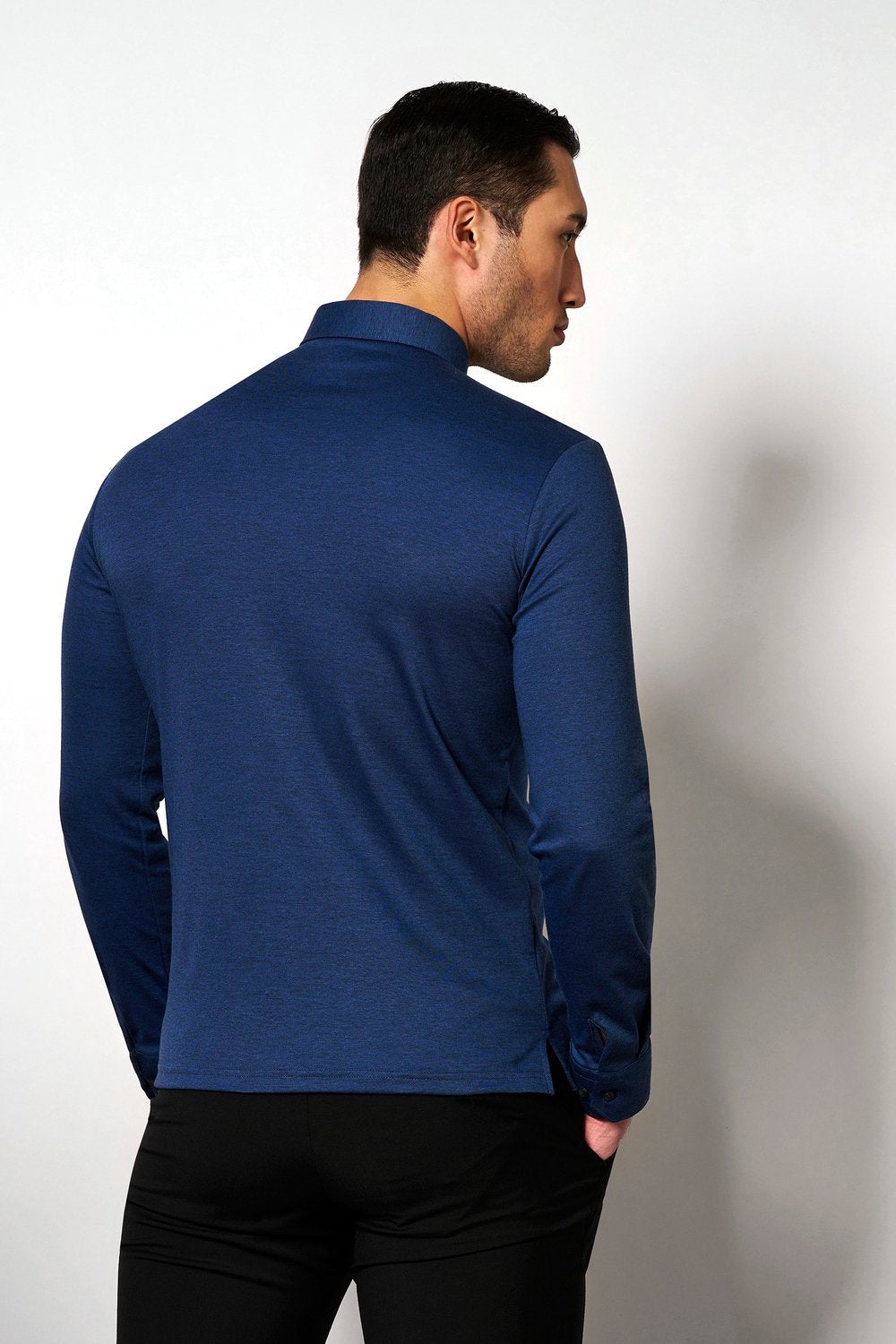 Au Noir Falcon Long Sleeve Polo