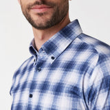 Desoto Blue Check Flannel Shirt
