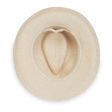 With its frayed edged brim and tone-on-tone trim, this unique fedora is a real head turner. Crafted from lightweight, UPF 50+ fabric, it promises comfort and sun protection from dawn to dusk. Stage hop at a music festival or wander a new city, with the Emery in your summer go-bag, you'll be prepared for any sunny moment.