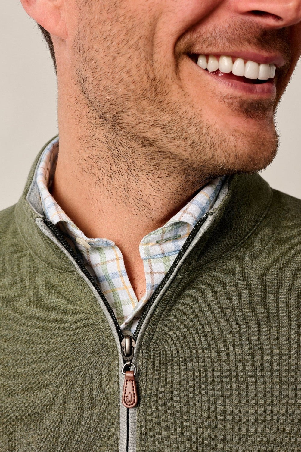 Our perennial best-seller, this plaited cotton-blend quarter-zip is the universal layer that packs a punch when it comes to unbeatable softness, versatility and style.