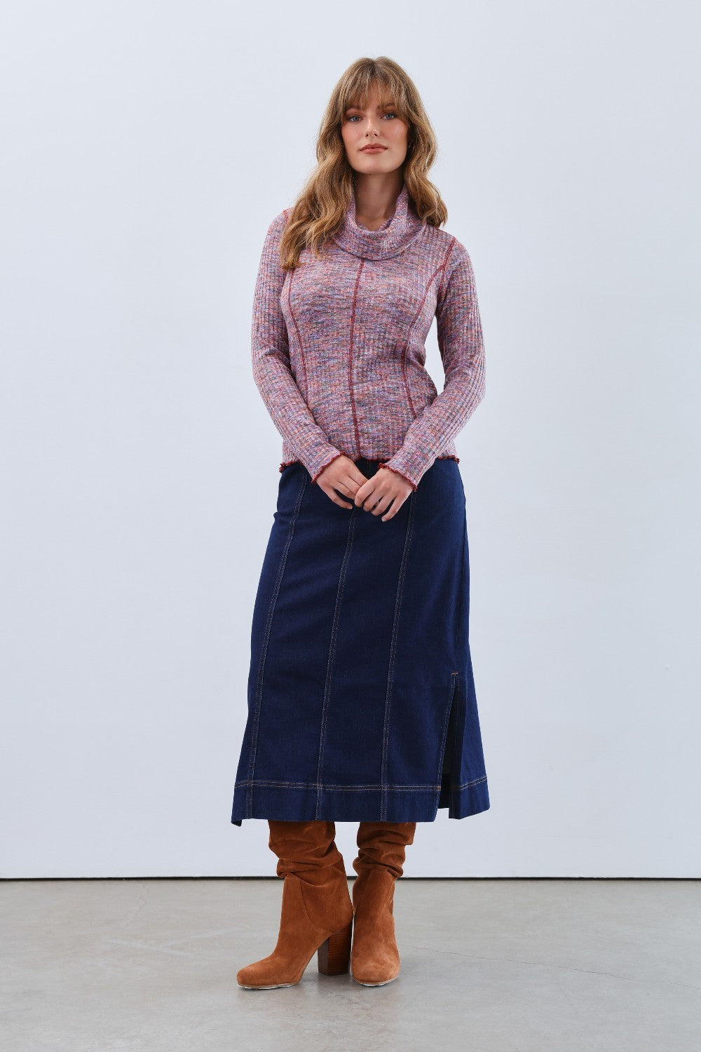 Add a splash of fun to your closet with the FDJ Long Sleeve Cowl Neck Top! Its charming cowl neck playfully drapes for a look that’s both cozy and chic. Long sleeves keep you snug while you mix and match this versatile top with your favourite jeans or skirts. Perfect for days when you want to feel comfy and fabulous all at once!