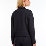 Pair this classic Ponte De Roma blazer with your favourite jeans or trousers for a chic and polished look.