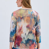 The FDJ Dolman V-Neck Top combines comfort and style with its relaxed dolman sleeves and flattering V-neck design. Made from soft, breathable fabric, it offers a comfortable fit that moves with you throughout the day. Perfect for dressing up or down, this versatile top adds a sophisticated touch to any outfit, making it a must-have addition to your wardrobe.