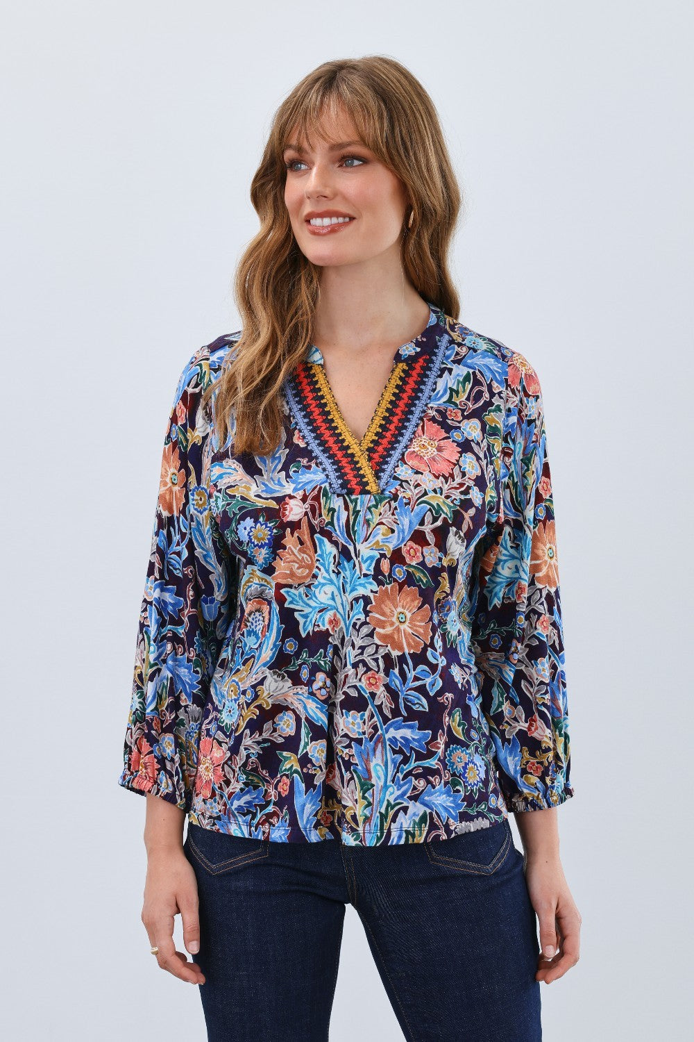 Elevate your style with the FDJ Embellished Neck Top, designed to make you stand out effortlessly. Its stunning embellished neckline adds a sophisticated sparkle, perfect for turning everyday looks into unforgettable statements. Whether for work or a night out, this top combines comfort and elegance, making it an essential addition to your wardrobe. Don’t miss the chance to shine with this versatile and chic piece.