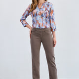 Add a dash of charm to your wardrobe with the FDJ Henley Top. Its classic button-front design pairs perfectly with your favourite jeans or skirts, making it a versatile go-to for any casual outing. Soft, breathable fabric keeps you comfy while you play, work, or relax. Embrace effortless style with a playful twist!