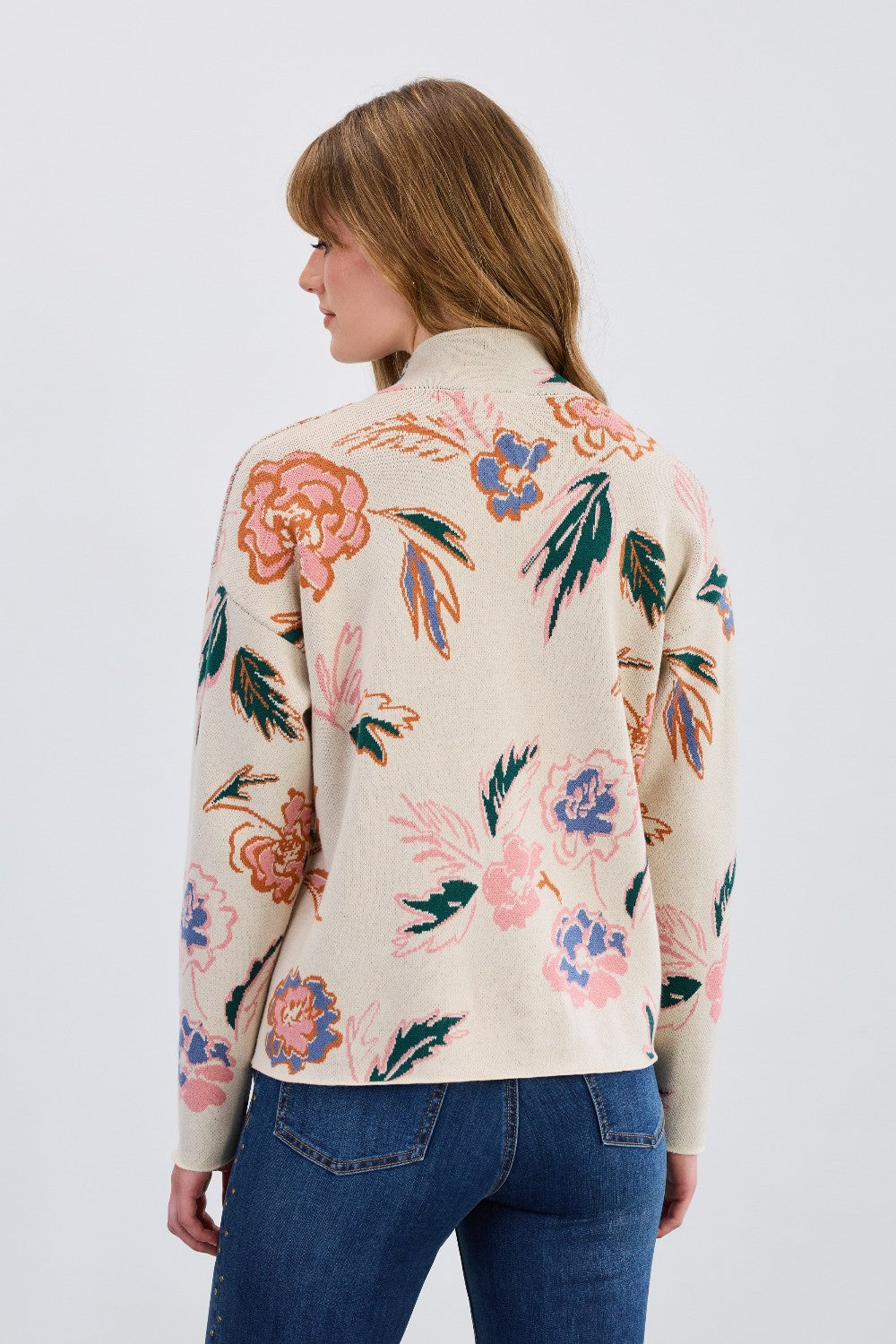 Stay cozy and chic in the FDJ Mock Neck Loose Fit Sweater! Its relaxed silhouette and soft fabric make it perfect for layering or lounging. The playful mock neck adds a fun twist to your everyday look, keeping you warm without sacrificing style. Whether you're out for coffee or curling up with a book, this sweater brings comfort and charm to your wardrobe.