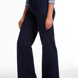 Crafted for style and comfort with functional pockets and a secure closure, this lightweight denim is perfect for any occasion, day or night.