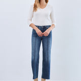 Add a dash of fun to your wardrobe with the FDJ Olivia Wide Ankle pants! Featuring a breezy wide-leg cut that hits just above the ankle, these pants are perfect for twirling through your day in comfort and style. Their playful silhouette pairs effortlessly with your favourite tops and shoes, making every outfit feel fresh and lively. Embrace easygoing elegance with a twist!