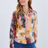 The FDJ Long Sleeve Split Neck Shirt combines timeless design with modern flair. Featuring a stylish split neck and soft, breathable fabric, it offers both comfort and sophistication. Perfect for layering or wearing on its own, this shirt enhances your everyday look with ease and confidence. Upgrade your wardrobe with a versatile piece that effortlessly balances style and comfort.