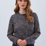 Elevate your wardrobe with the FDJ Tweed Collarless Jacket, a timeless piece that blends classic texture with modern sophistication. Its refined tweed fabric offers warmth and durability, while the collarless design creates a sleek, versatile silhouette perfect for both professional and casual settings. Experience effortless style and comfort that transitions seamlessly from day to night.