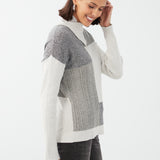Elevate your wardrobe with our must-have sweater, available in two versatile colours and made of cotton in a cable knit pattern, ensuring a cozy yet stylish choice for every season 100% Cotton